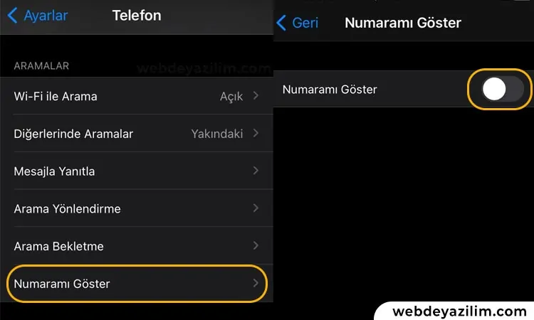 iOS iPhone Gizli Arama Nasıl Yapılır?