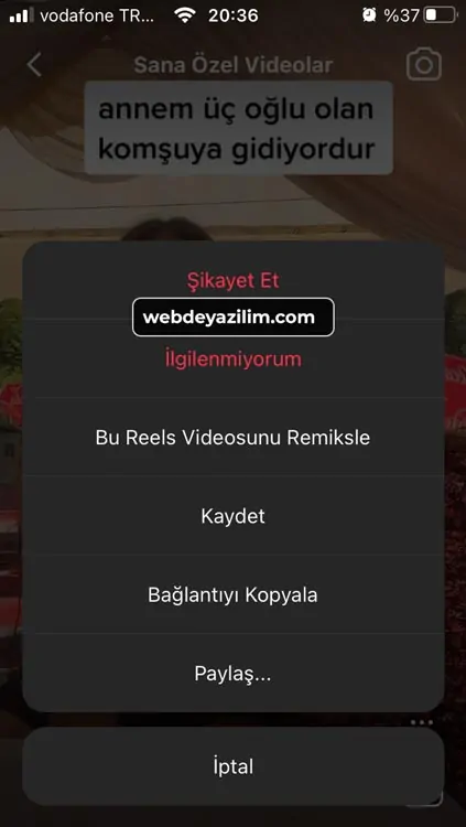 Instagram Keşfet Sıfırlama - Keşfet Temizleme