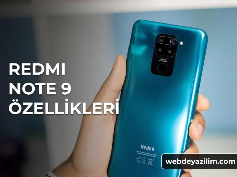 Xiaomi Redmi Note 9 Özellikleri ve Fiyatı - F/P Telefonu
