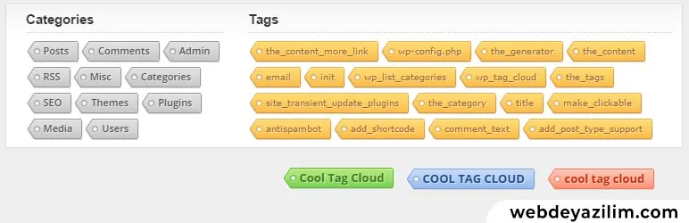 WordPress Etiket Kullanımı