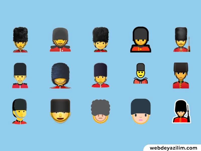 Asker Emojisi 💂🪖 Asker Emojisi Kopyalama ve Yapımı