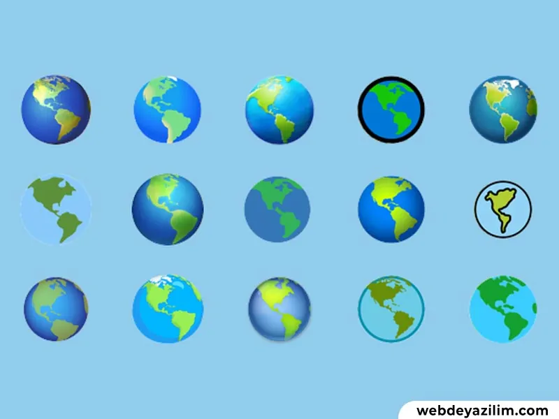 Dünya Emojisi 🌍 Dünya Emojisi Kopyalama ve Yapımı