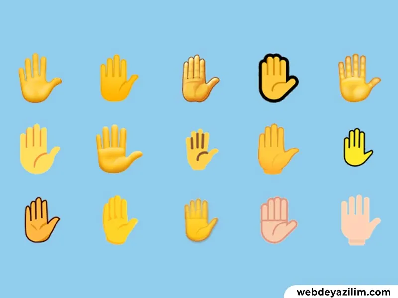 El Sallama Emojisi 👋 El Sallama Emojisi Kopyalama ve Yapımı