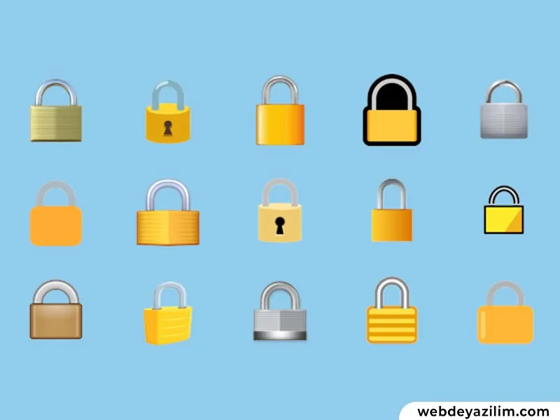Kilit Emojisi 🔒🔐🔓 Kilit Emojisi Kopyalama ve Yapımı