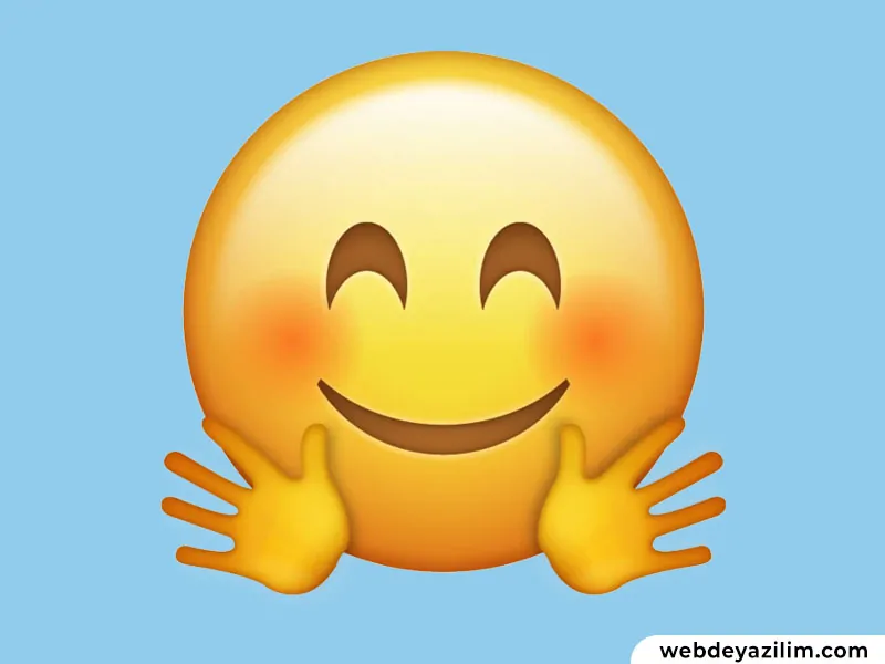 Sarılma Emojisi 🫂🤗 Sarılma Emojisi Kopyalama ve Yapımı