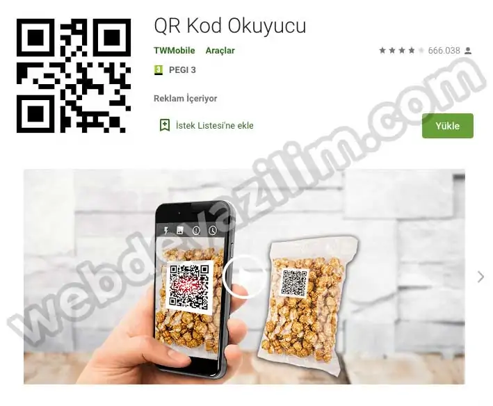 QR Kod Okuyucu
