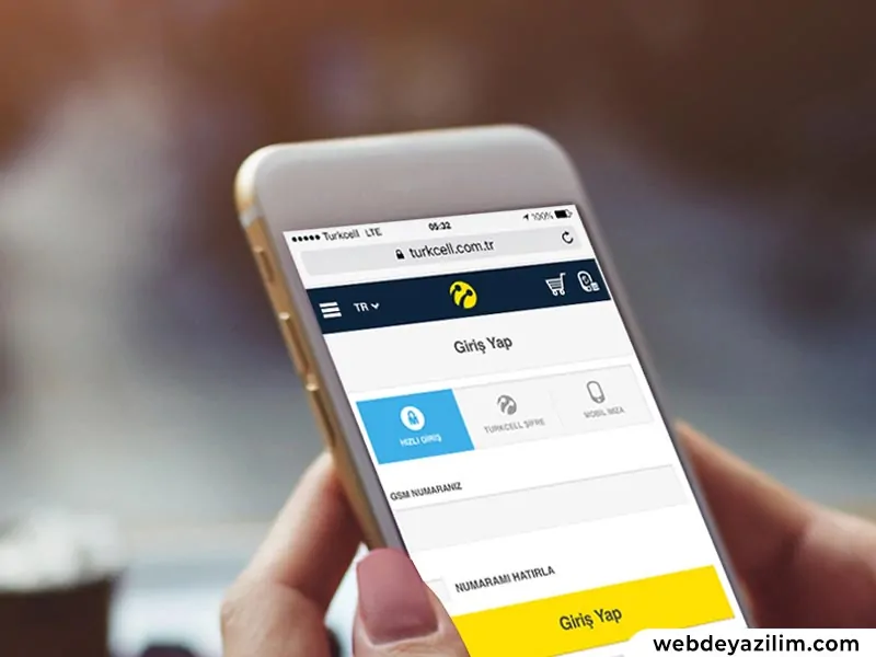 Turkcell Dijital Operatör ve Online Hizmetleri Kullanarak