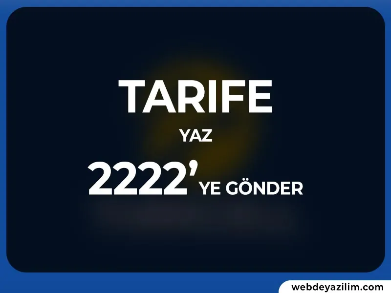 Mesaj Göndererek Turkcell Cayma Bedeli Öğrenme