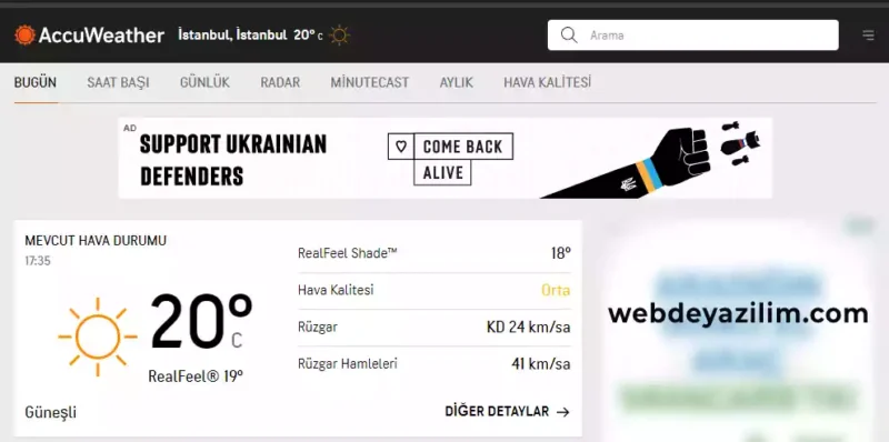 en iyi hava durumu uygulaması