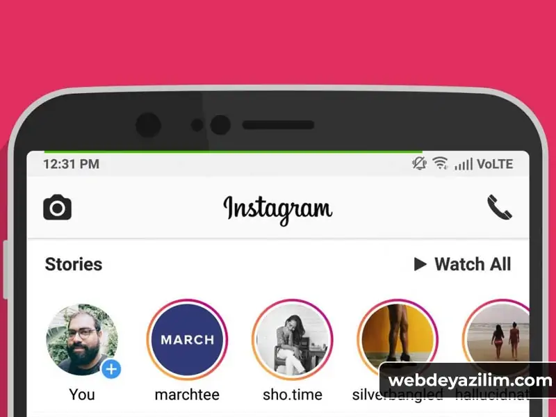 Instagram arama geçmişi silme işlemi nasıl yapılır?