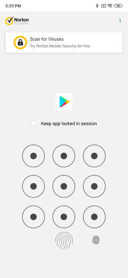Norton App Lock
