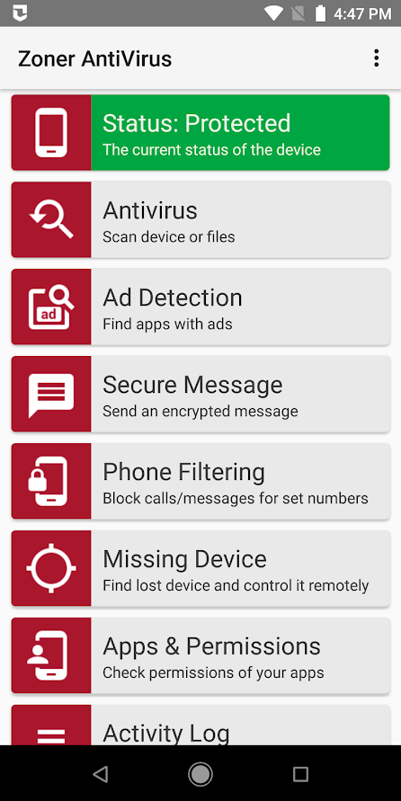 Zoner Antivirus