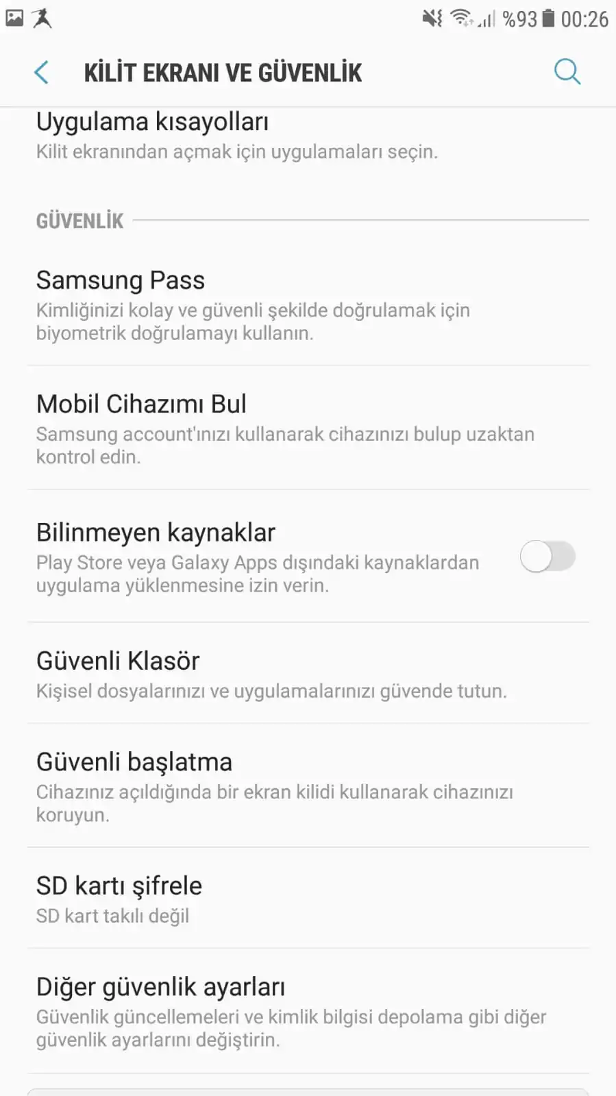 Bilinmeyen Kaynaklar