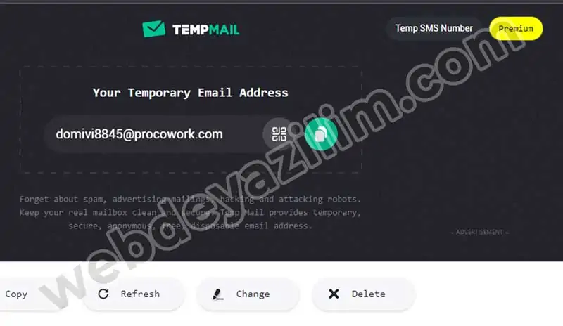 10 dakikalık geçici mail sitesi