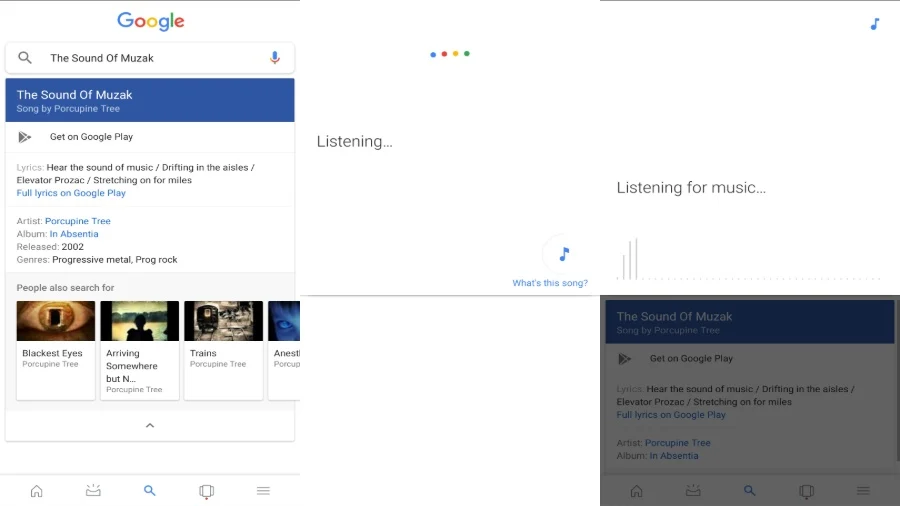 Google Music Recognition