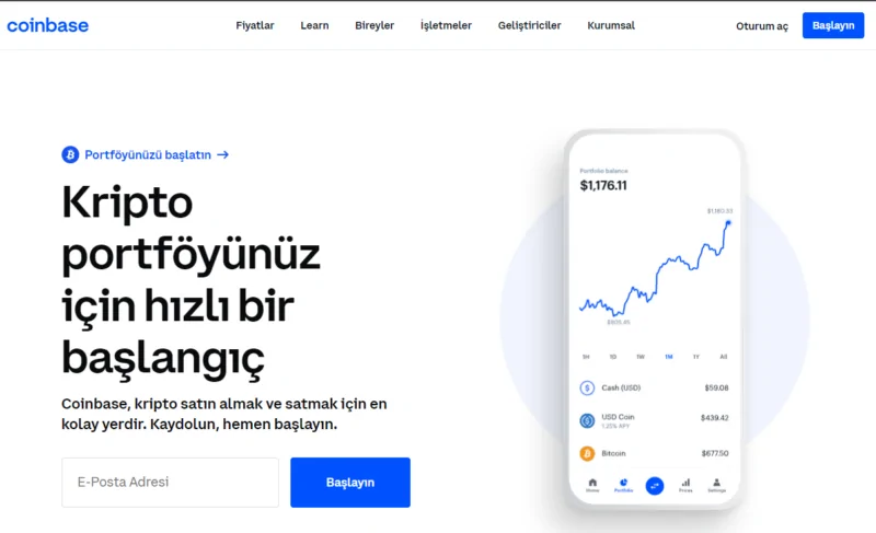 CoinBase | Global Kripto Para Borsası