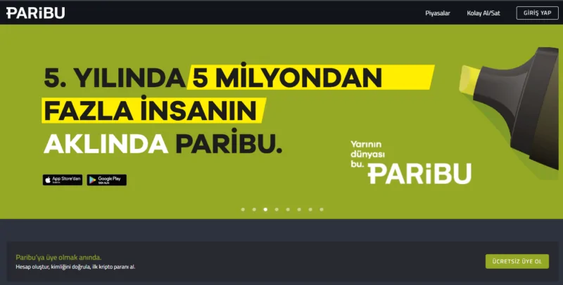 Paribu | Kripto Para Alım Satım Platformu