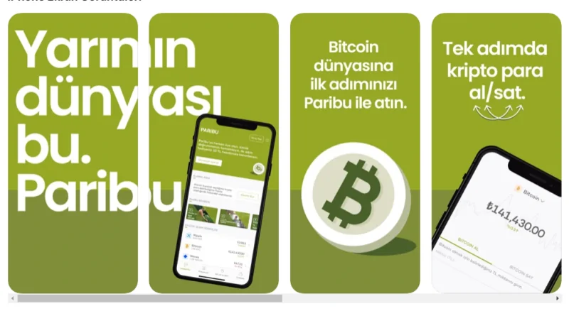 Paribu Kripto Para Uygulamaları