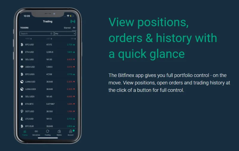 Bitfinex Kripto Para Uygulamaları