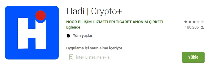 Hadi | Crypto+ - Kripto Para Uygulaması