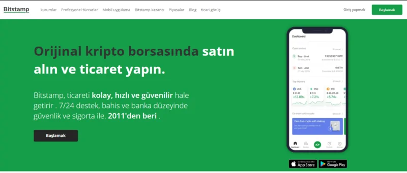 Bitstamp | Kripto Para Borsası