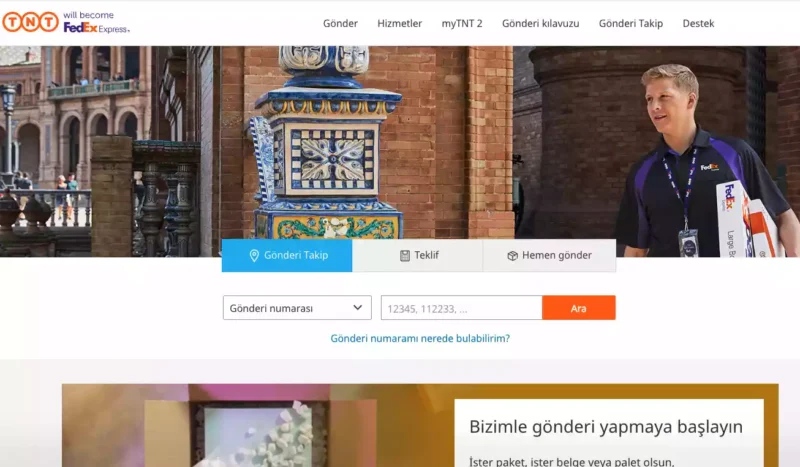 TNT Kargo Firması - Türkiye'de hizmet veren bir kargo firmasıdır