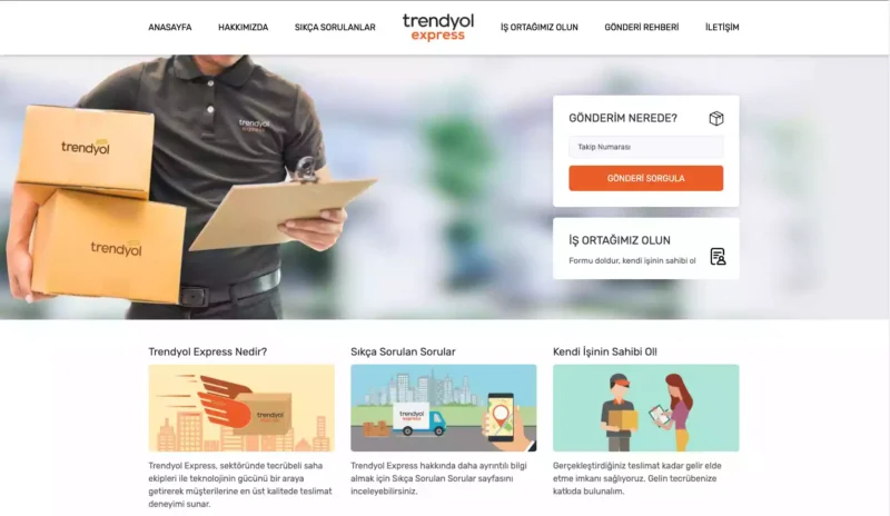 Trendyol Express Firması - Türkiye'de hizmet veren bir kargo firmasıdır