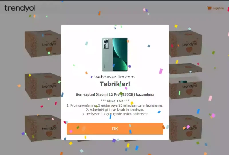 bu sefer kazandık!