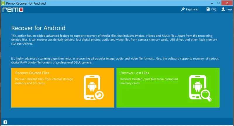 Remo Recover for Android