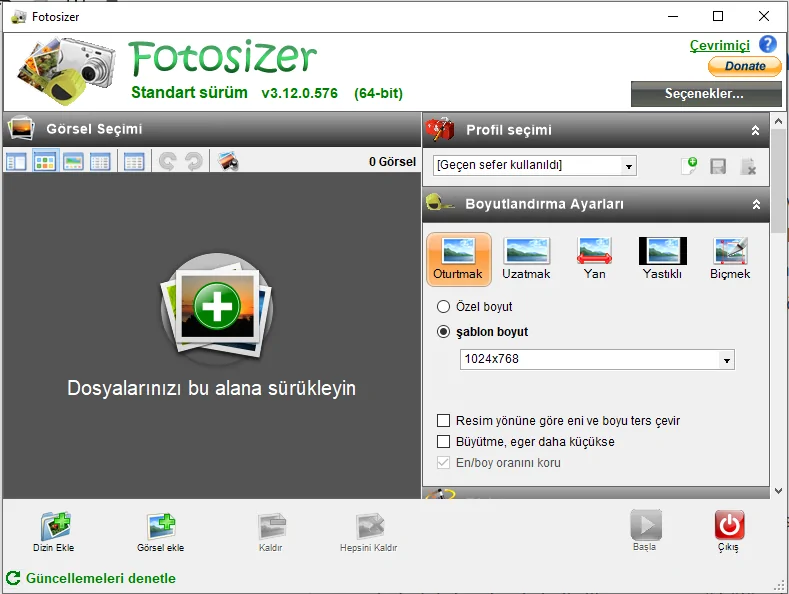 fotosizer resim sıkıştırma optimize etme