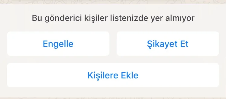 WhatsApp Bilinmeyen Numaralar Nasıl Engellenir?