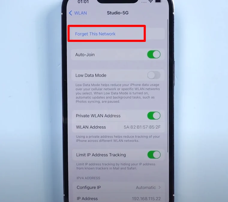 WiFi ağına yeniden bağlanmayı deneyin