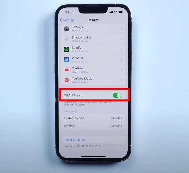 Wi-Fi Yardımı'nı etkineştirin