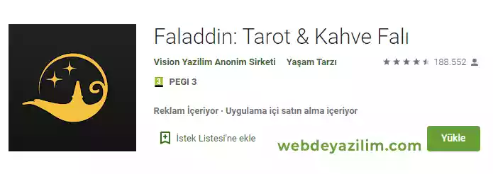 kahve falı uygulaması faladdin
