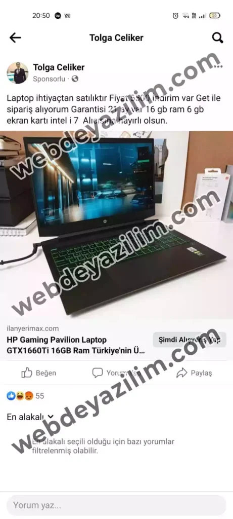 sahibinden get dolandırıcılığı