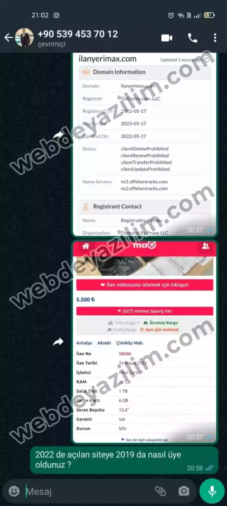 sahibinden get ile dolandırıcılık