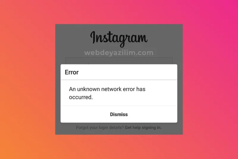 Instagram açılmıyor! Instagram Neden Açılmıyor?