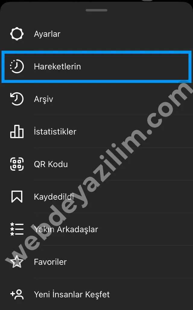 Instagram'da beğendiğin gönderiler
