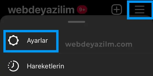 Instagram'da bir profili kısıtlama