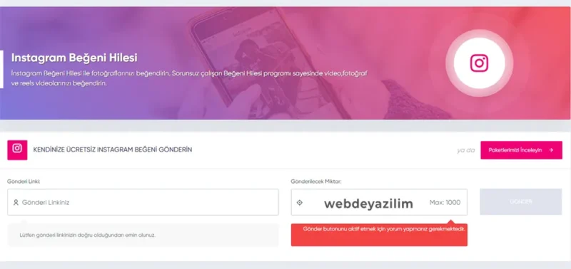 Instagram Beğeni Hilesi Şifresiz Olarak Nasıl Yapılır?