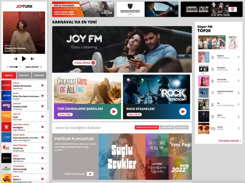 İnternet Üzerinden Radyo Dinleyebileceğiniz Siteler