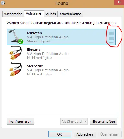 Mikrofon Test