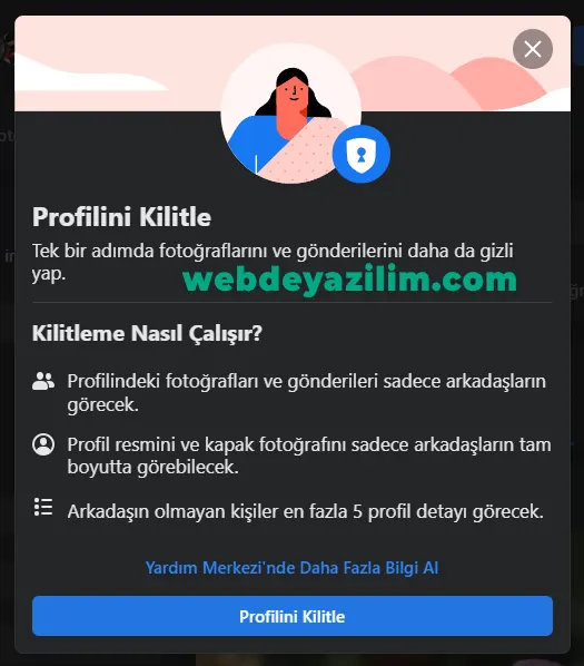 Facebook Profil Kilitleme Nasıl Yapılır?