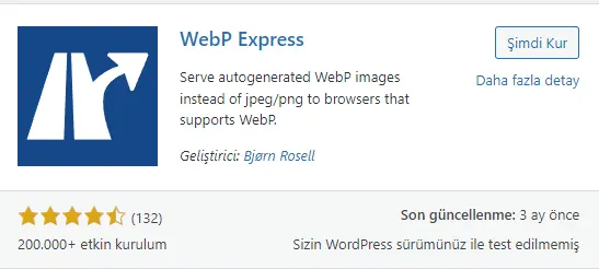 WebP Formatı Dönüştürme Site Hızlandırma SEO PhotoShop WordPress Eklenti