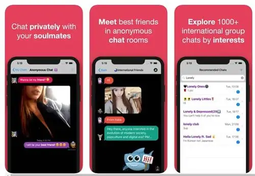 Anonymous Chat Rooms iPhone Rastgele Sohbet Uygulaması