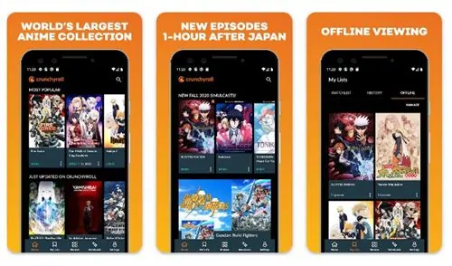 Crunchyroll Android Film İndirme Uygulaması