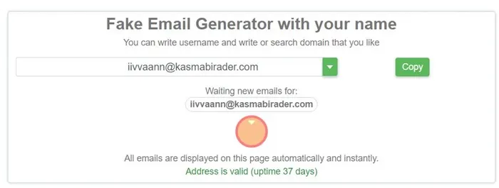 Emailfake Sahte E-Posta