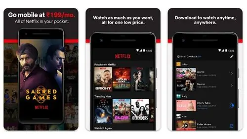 Netflix Android Film İndirme Uygulaması