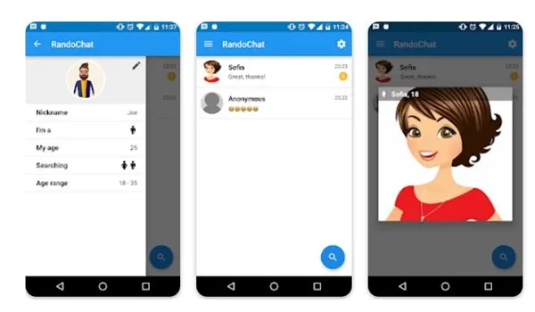 RandoChat Rastgele Sohbet Uygulaması