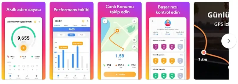 Adım Sayar GPS - adım sayacı